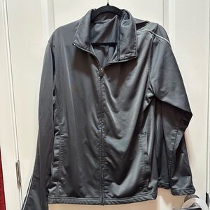 Xersion Men's Gray Full-Zip Jacket M/L